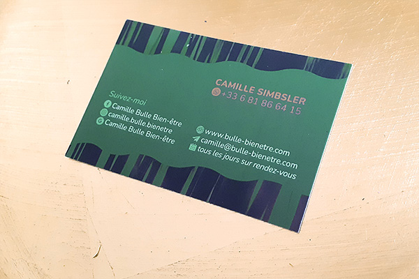 Bulle Bien-être business card