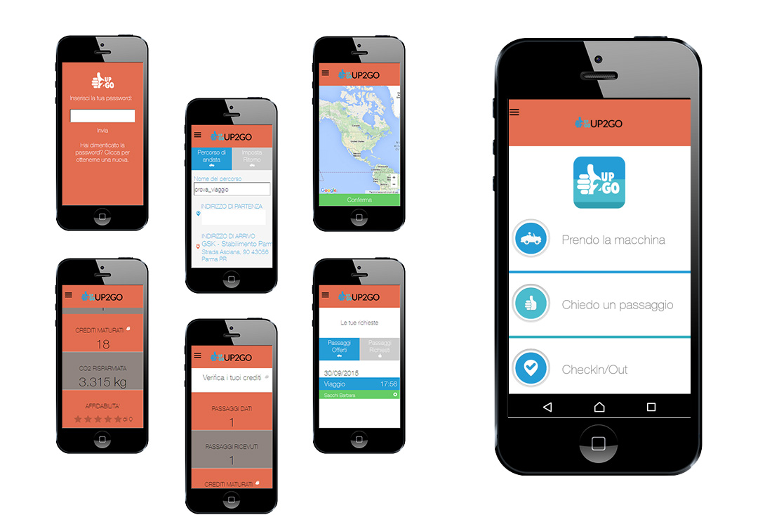 UP2GO App Mobile