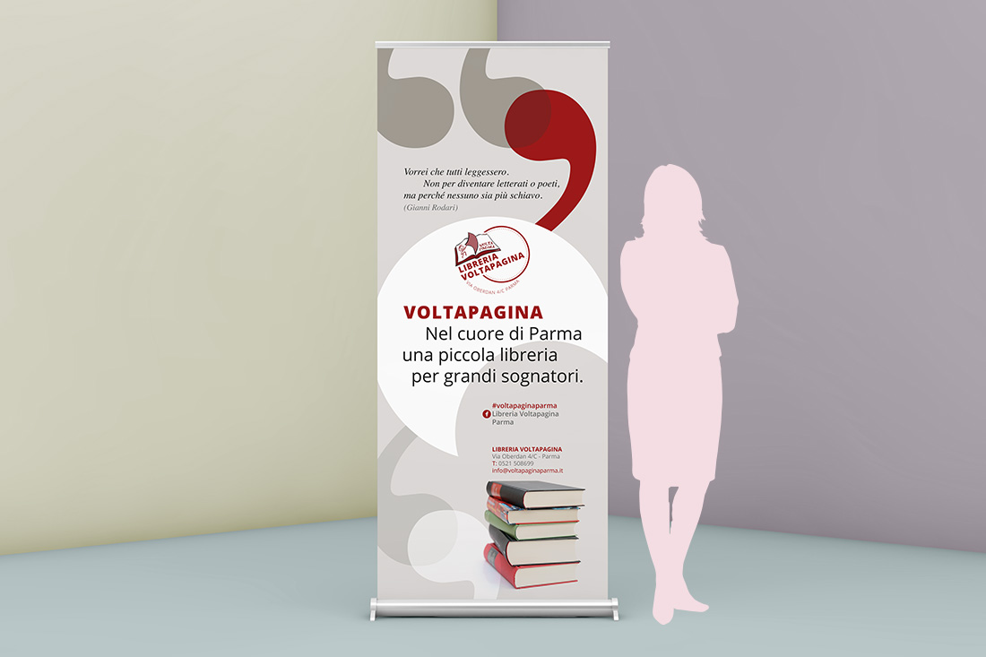 Voltapagina rollup